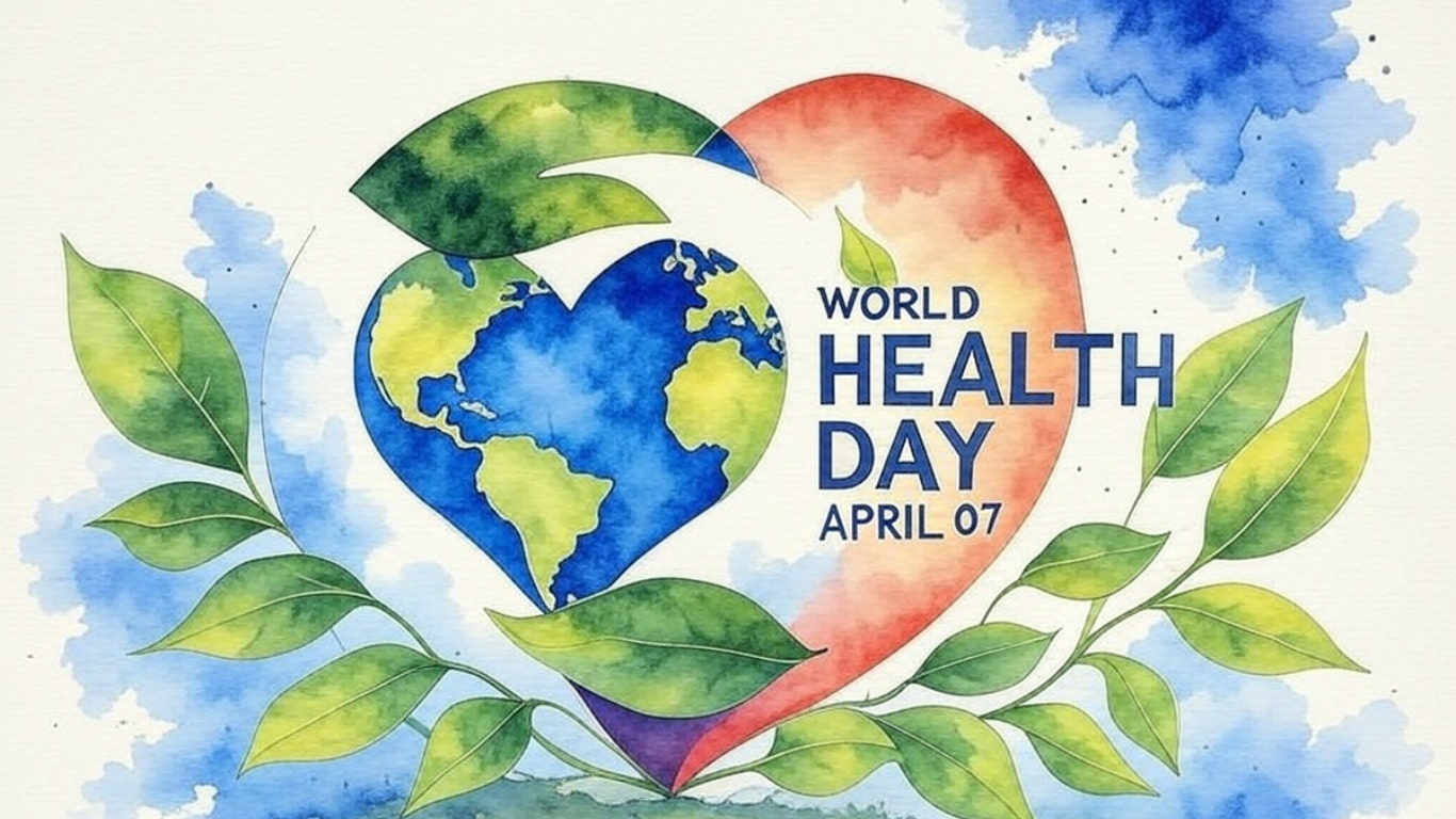 World Health Day 2025 awareness banner