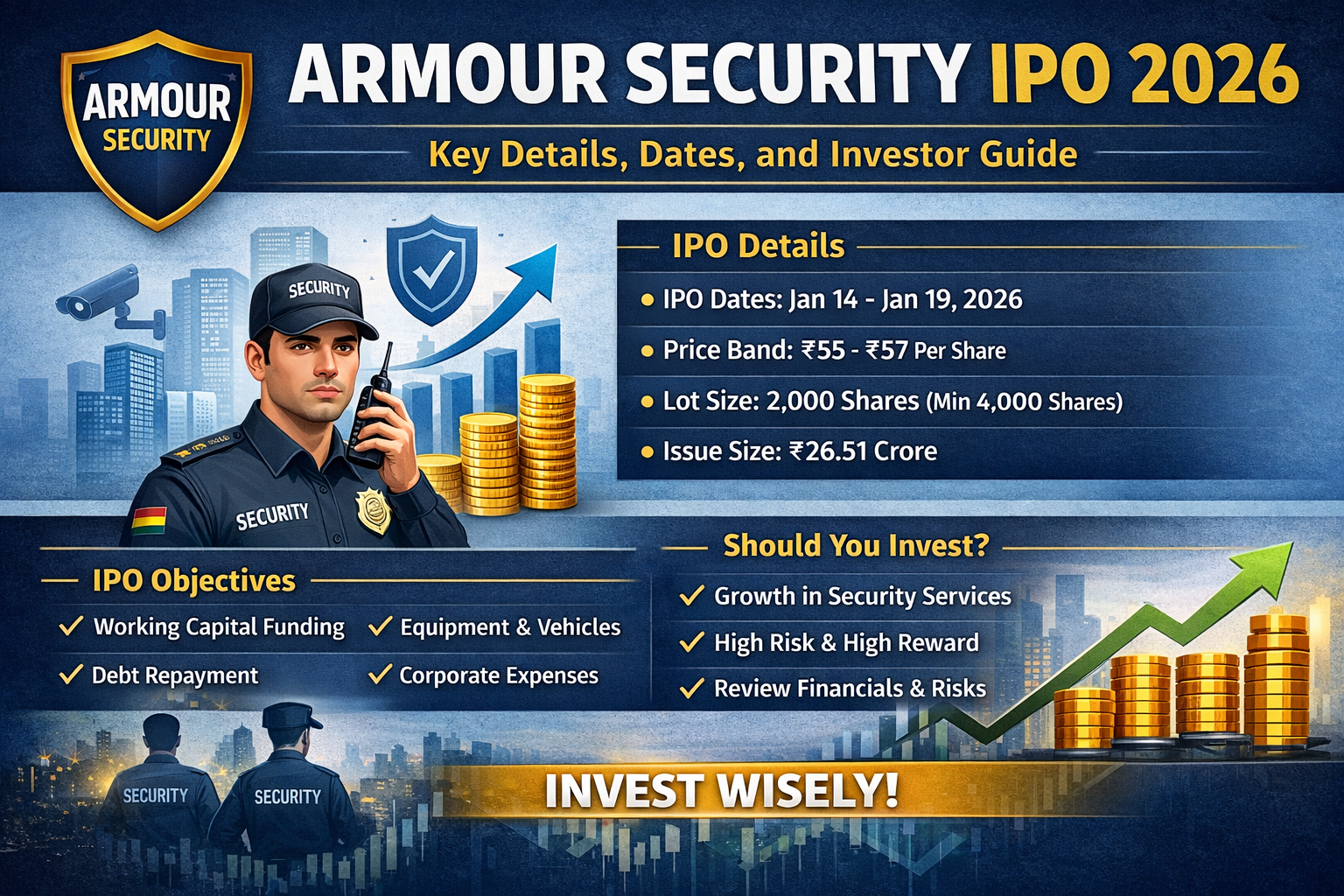 Armour Security IPO 2026: Full Details, Dates, Price Band